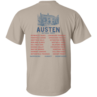Jane Austen Shirt National Park Shirt Pride And Prejudice Jane Austen Gifts Pemberley Mr Darcy Booklover Shirt Bookish Merch