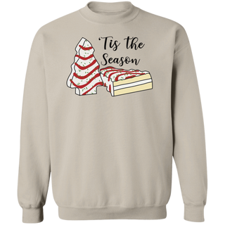 Tis The Season, 'Tis the Season Sweatshirt, Christmas Sweatshirt, Christmas, Christmas Cake Sweatshirt, Funny Christmas Sweatshirt