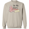 Tis The Season, 'Tis the Season Sweatshirt, Christmas Sweatshirt, Christmas, Christmas Cake Sweatshirt, Funny Christmas Sweatshirt