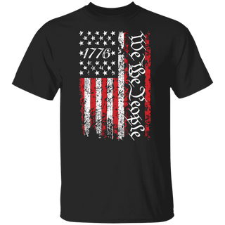 1776 We The People American Flag Shirt, We The People Shirt, Patriotic Shirts For Women Men, Vintage USA Flag Shirt, 1776 US Flag T-Shirt.