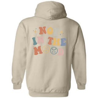 Not in the mood sweatshirt&hoodie,Words on Back Hoodie, Retro preppy oversized hoodie, trendy crewneck y2k aesthetic sweatshirt, vsco girl,