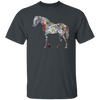 Floral Horse Shirt | Farm Lover | Horse Child Shirt | Horse Lover Horse Lover Gift For Women | Animal Lover Shirt | Equestrian Shirt