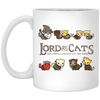 Lord Of The Cats Mug, A Purrfect Gift for Rings Fans, Cat, Kittens and Animal Lovers