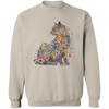 Cat Mom Sweatshirt Floral Cat Shirt Purr Shirt Cat Mom Floral Cat Tee Cat Lover Shirt Animal Lover Tee Cat Lovers Shirt Gift for Mom
