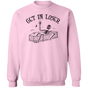 Get In Loser Sweatshirt, Funny Skeleton Sweatshirt,Sarcastic Skeleton Hoodie,Coffin And Skeleton Sweater,Halloween Horror Sweater,Skull Gift