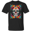 Dia de los muertos shirt,Hispanic Heritage shirt,Day of the dead shirt,Sugar skull shirt,Mexican shirt,Mexican floral skull,Latina shirt