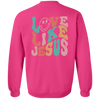 Love Like Jesus Sweatshirt Christian Crewneck Jesus Crewneck Cute Christian Shirts Trendy Clothes Preppy Christian Shirt VSCO Christian