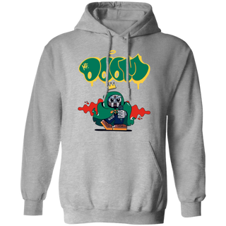 Vintage Mf Dom Mask Hoodie Green 90s Hip Hop Hoodies