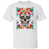 Dia de los muertos shirt,Hispanic Heritage shirt,Day of the dead shirt,Sugar skull shirt,Mexican shirt,Mexican floral skull,Latina shirt