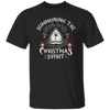 Summoning The Christmas Spirit Shirt, Funny Creepmus Shirt, Retro Holiday Crewneck Shirt, Goth X-Mas Shirt, Witchy T Shirt