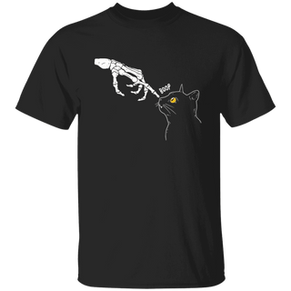 Cat Halloween Sweatshirt, Halloween Skeleton Cat Shirt, Cat Lover Shirt, Funny Halloween Cat Shirt, Cute Cat Tee, Cat Lover, Halloween Gifts