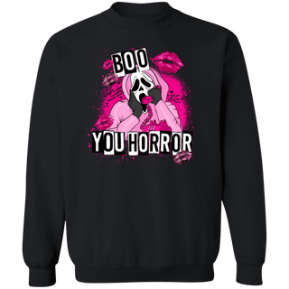 Boo You Horror Sweatshirt, Horror Movie Sweatshirt, Mean Girls Valentine Sweatshirt, Spooky Sweatshirt, Horror Bleached Sweatshirt, Halloween