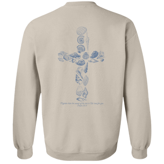 Beachy Sweatshirts Christian Crewneck Ocean Inspired Style Coconut Girl Clothes Ocean Beach Sweater Sea Shell Shirts Granola Girl Seashell