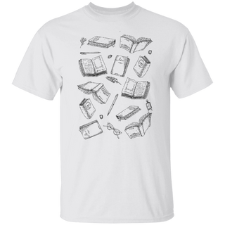 Bookish Shirt | Simple Minimalist Book Lover Shirt, Light Dark Academia, Reading Lover Book Worm BookTok Gift For Teacher Her
