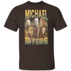 Vintage Michael Myer T-Shirt, Retro Halloween Horror Movie Bootleg Graphic Tee Shirt, Funny Michael Myer Streetwear Memorabilia Merch