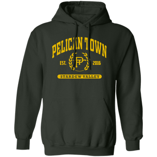 Pelican Town Hoodie | Stardew Valley Hoodie | College Style Stardew Valley | Stardew Valley Gift