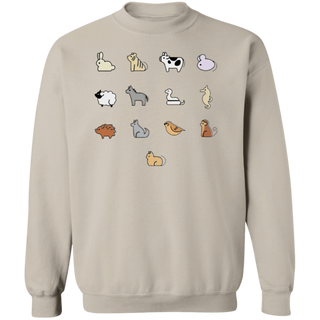 Anime Lover Sweatshirt, Fruit Basket Cat Mouse Anime Sweatshirt, Fruits Basket Sweatshirt, Fruit Basket Cat Mouse Anime Tee, Anime Fan