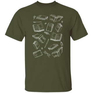 Bookish Shirt | Simple Minimalist Book Lover Shirt, Light Dark Academia, Reading Lover Book Worm BookTok Gift For Teacher Her