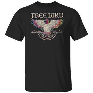 Free Bird Tee, Band TShirt, Old School Band T-Shirt, Retro Music Shirt, Rock Band Tee, Oversized Trendy Shirts