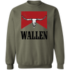 Cow Skull Western Style Apparel, Country Music Sweatshirt, Wallen Womens Western Sweatshirt, Wallen Bleached Tee, Wallen Trend