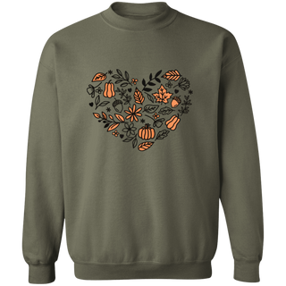 FInal heart G180 Crewneck Pullover Sweatshirt