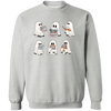 ghost reading book Sweatshirt