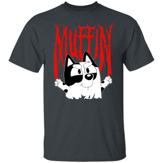 Bluyye Muffin Metal Shirt, Muffin Emotions Shirt, Muffin Bluyye Shirt, Bluyye Muffin Shirt, Muffin Birthday Bluyye Cartoon, Muffin Heeler