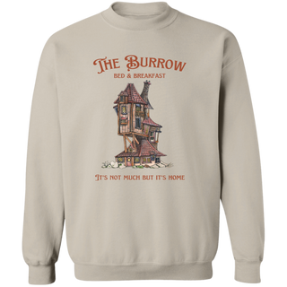 The Burrow Sweatshirt Harry Potter G180 Crewneck Pullover Sweatshirt