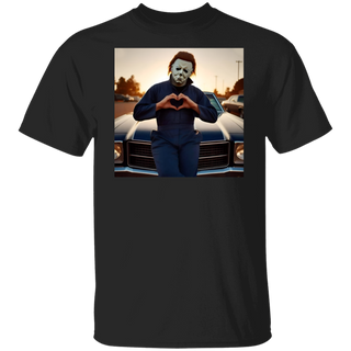 Michael Meyers Halloween Heart Hands Shirt, Michael Meyers Shirt, Horror Movie Shirt, Myers Thriller Friday The 13 Horror