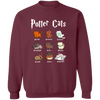Potter cat dark collor Sweatshirt