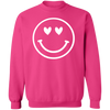 Oversized Face Sweatshirt | Happy Face Crewneck | Valentines face Shirt | Retro happy Face | Valentines smiley sweater
