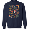 Vintage Dark Winter Forest Sweatshirt, Whimsical Forestcore Sweater, Autumn Woodland Mushroom Shirt, Witchy Christmas Pullover, Forest Witch