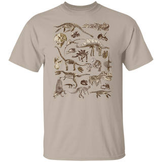 Dinosaur Skeleton T-Shirt, Dino T-Shirt, Gift for Her, Gift for him, Aesthetic Tee, Dinosaur Gifts, Dinosaur Skeleton Tee, Anatomy T-Shirt