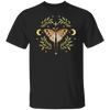 Midnight Moth & Moons Shirt | Butterfly Fairycore TShirt | Celestial Mystical T-Shirt