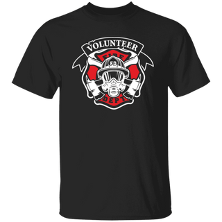 Volunteer Shirt, Firefighter Gifts, Volunteer Staff Shirts, Firefighter T Shirt, Fire Dept. Logo Tshirt, Gift For Fireman, Husband Bday Crew
