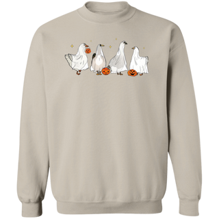 Halloween Sweatshirt, Ghost Goose Sweatshirt, Halloween Crewneck, Ghost Shirt, Goose Lover Gift, Funny Halloween Sweatshirt, Halloween Tee