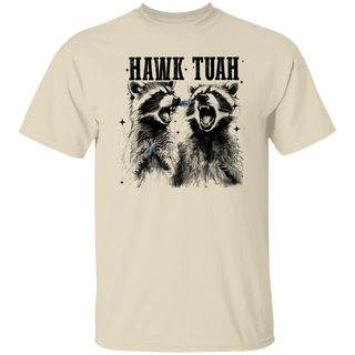 HAWK TUAH Spit On That Thang Tshirt, Funny Tshirt Design, Raccoon Trendy Funny Shirt