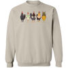 Chicken Christmas Lights Sweatshirt, Farm Animal Christmas Shirt, Funny Chicken Lover Sweater, Christmas Chicken Crewneck, Christmas Lights