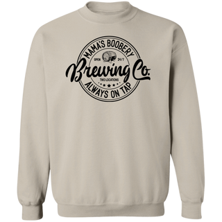 Mama's Boobery Always on Tap Brewing Co shirt, breastfeeding gift , mamas boobery, Funny Mom Sweater, New Mom Gift, brewing co, crewneck