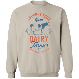 Eat Local Breastfeeding Sweatshirt Breastmilk Sweater Moms Milk Crewneck Moms Boobery Jumper Baby Shower Gift for New Mom for nursing