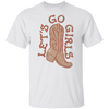 Lets Go Girls Western Cowgirl Tee | Trendy Hippie Graphic Tee | Boho Graphic Tee