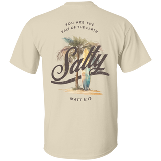 UNISEX Summer Christian Shirt, Christian T Shirts, Apparel With Bible Verse, Jesus TShirts, Trendy Christian Beach Apparel, Salty