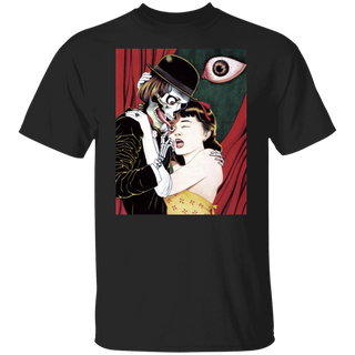 Grotesque Girl TShirt, Creepy Eyeball Shirt, Ero Guro Tee