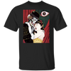 Grotesque Girl TShirt, Creepy Eyeball Shirt, Ero Guro Tee