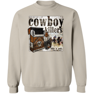 Cowboy Killers Shirt, Western Graphic Sweatshirt, Cowboy Sweatshirt, Cowgirl Sweatshirt, Trendy Hoodies, Country Sweatshirt, Trendy Crewneck