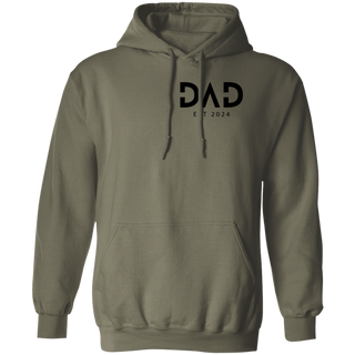 Dad Sweatshirt, Dad Est 2024 Hoodie,Pregnancy Announcement For Dad, Gift For Dad, Father's Day Shirt, New Dad Gift