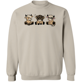 Highland Cow Sweatshirt, Cute Cow Sweatshirt, Western Crewneck, Highland Cow Shirt, Cow Gifts, Cow Shirt, Highland Cow Crewneck
