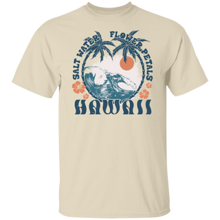 Hawaii Shirt Beachy Tshirt Oversized Cute Summer Tops Coconut Girl Y2k Aesthetic Ocean Wave Trendy Womens Tee Palm Trees