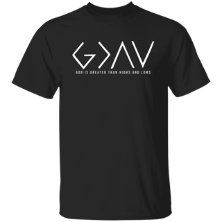 God is Greater than The Highs and Lows Shirt, Mens Shirt, Religious Shirt, God Shirt, Christmas Gift, Faith Tee