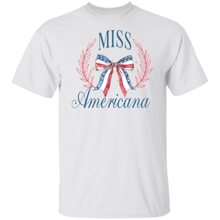 Miss Americana Tee | Womens Patriotic Shirt | America Graphic Tee | Let Freedom Ring | Independence Day